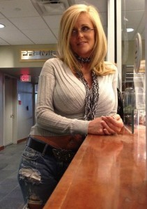 adorablemilfs:  Blonde MILF Babe Looking Hot