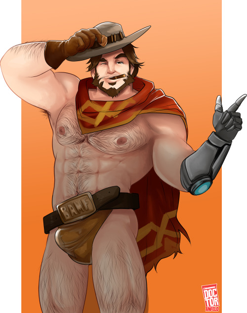 doctor-anfelo:Overwatch Guys By : Doctor-Anfelo[Facebook] [Patreon]Hnnng Hanzo~ &lt;3