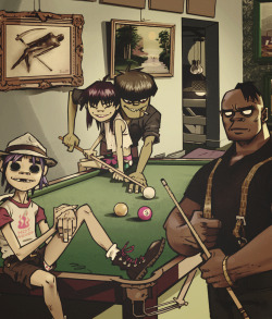 dare-you-ta:  Gorillaz