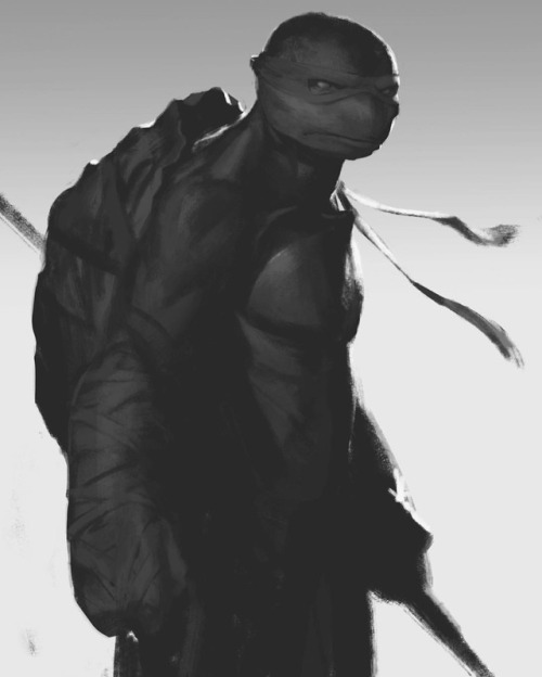 Lunchtime turtling #tmnt #sketch #blackandwhite #fanart #digitalart #drawing #teenagemutantninjaturt