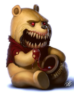 pixelated-nightmares:  Winnie The Pooh &