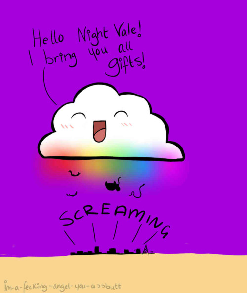 misohead: im-a-fecking-angel-you-assbutt: The Glow Cloud is so misunderstood…. I redid the or