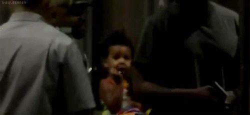 thequeenbey:  &ldquo;My daughter actually does the hand movement and sings, ‘Uh