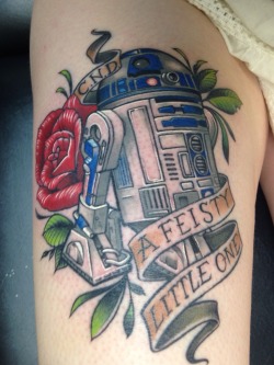 fuckyeahtattoos:  Just finished this up at