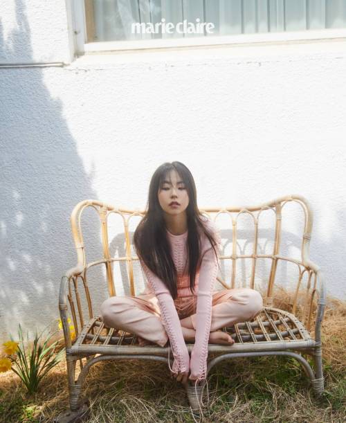 Sohee for Marie Claire Korea May 2022. Photographed by Shin Sun Hye