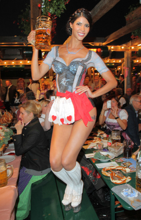 Porn Pics avalanti:  Micaela Schaefer at the Oktoberfest