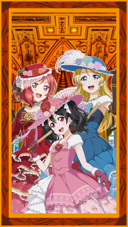 And now some μ’s subunit mobile wallpapers!The BiBi one was kind of an experiment but I hope you all