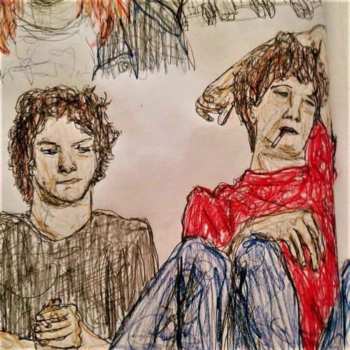 ross24fps:Found an old sketch I did of the band Ween a couple years ago