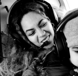 thequeenbey:  Bey & Blue in Iceland.