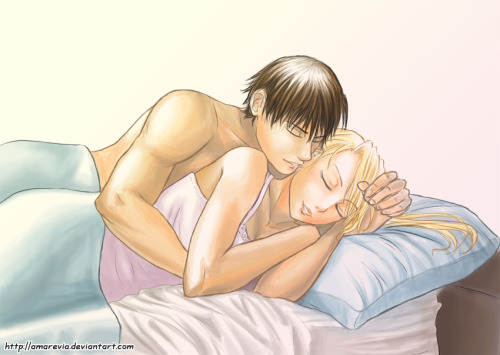 sugarqueenofonlyeighteen:  Royai - Morning by Amarevia 