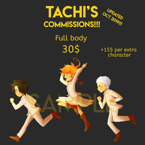 tachii-png: Updated Commission prices! ☆ 0/5 slots taken ☆ I’m visiting Australia next y