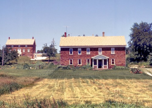 Farmstead, Amana Colonies, Iowa, 1969.