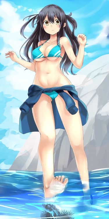 akira-europe:  bikini cameltoe cleavage feet haik swimsuits underboob wet | #312047 | yande.re