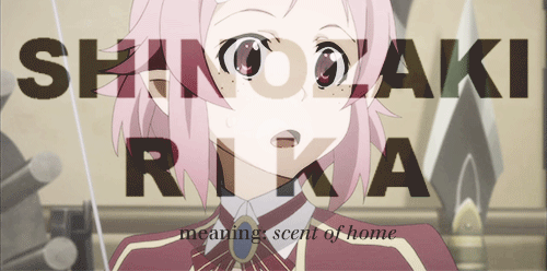 miikasaas:  sword art online; favourite characters + meanings 
