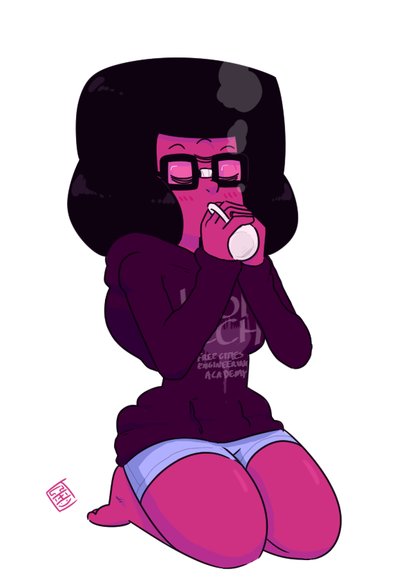 discount-supervillain:  Though to be fair I doubt it gets much comfier than garnet’s
