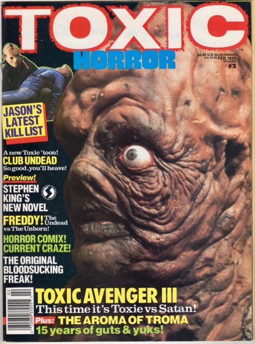 USA, 1989 Freddy, Jason, Phantom of the Opera Toxic Horror # 1 