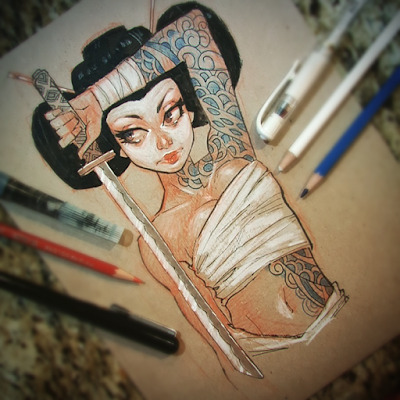 pinuparena:  By Mel Milton  