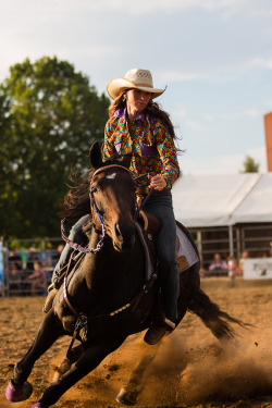 c0wgirlie:  Rodeo Cowgirl by David Tao Photography