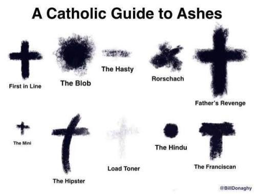 iheartbeingacatholic:the catholic guide to ashes