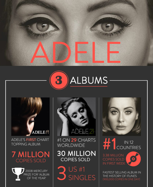 XXX adelesource:  Adele Infographic    photo