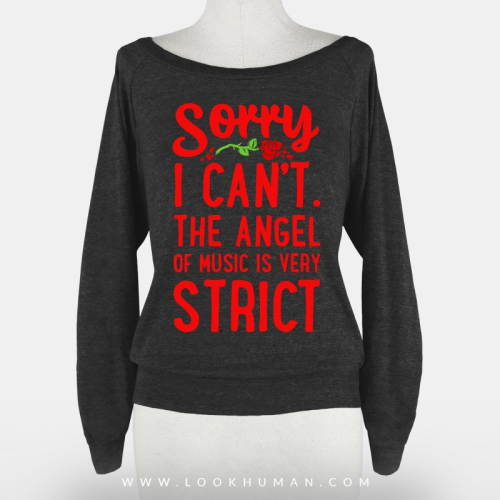 meeshyarts: THE ANGEL JUST DOESN’T UNDERSTAND — Tank || Shirt || Long Sleeved Ragla