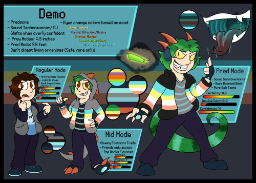 I did it! nearly two weeks of work and I have a proper reference sheet of Demo! I’ve always wanted t