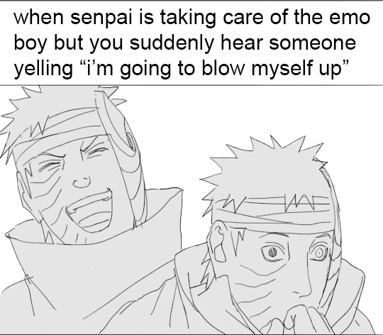 akatsukiarts:  more unfunny memes to ✨ ruin your day ✨