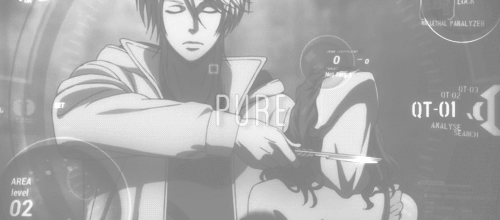 -jenjam:  “My Psycho-Pass has always been pure white. It never got clouded, not