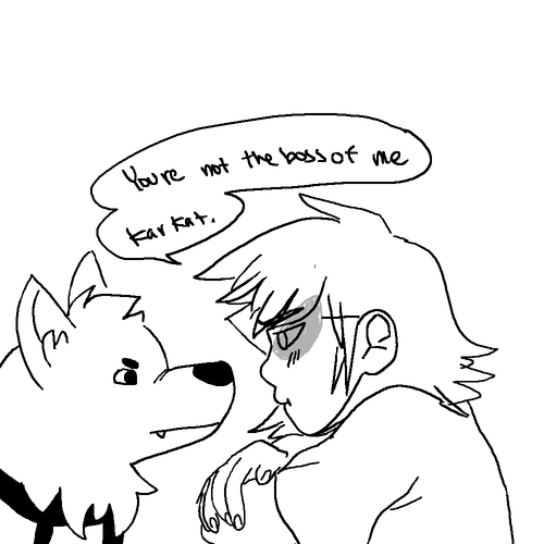 sstangarang:  TEREZI GETS UNWILLINGLY SIGNED UP TO THIS SEEING EYE DOG PROGRAM AND