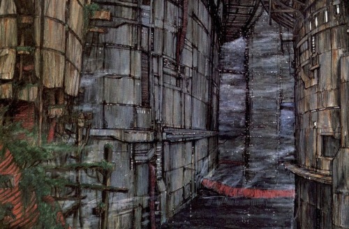 2001hz:Blame!: ‘Megastructure’ Architectural Illustrations By: Tsutomu Nihei (1998-2003)