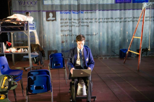 everythingscenic: Spring Awakening. Colin Richmond. Headlong Theatre Company.