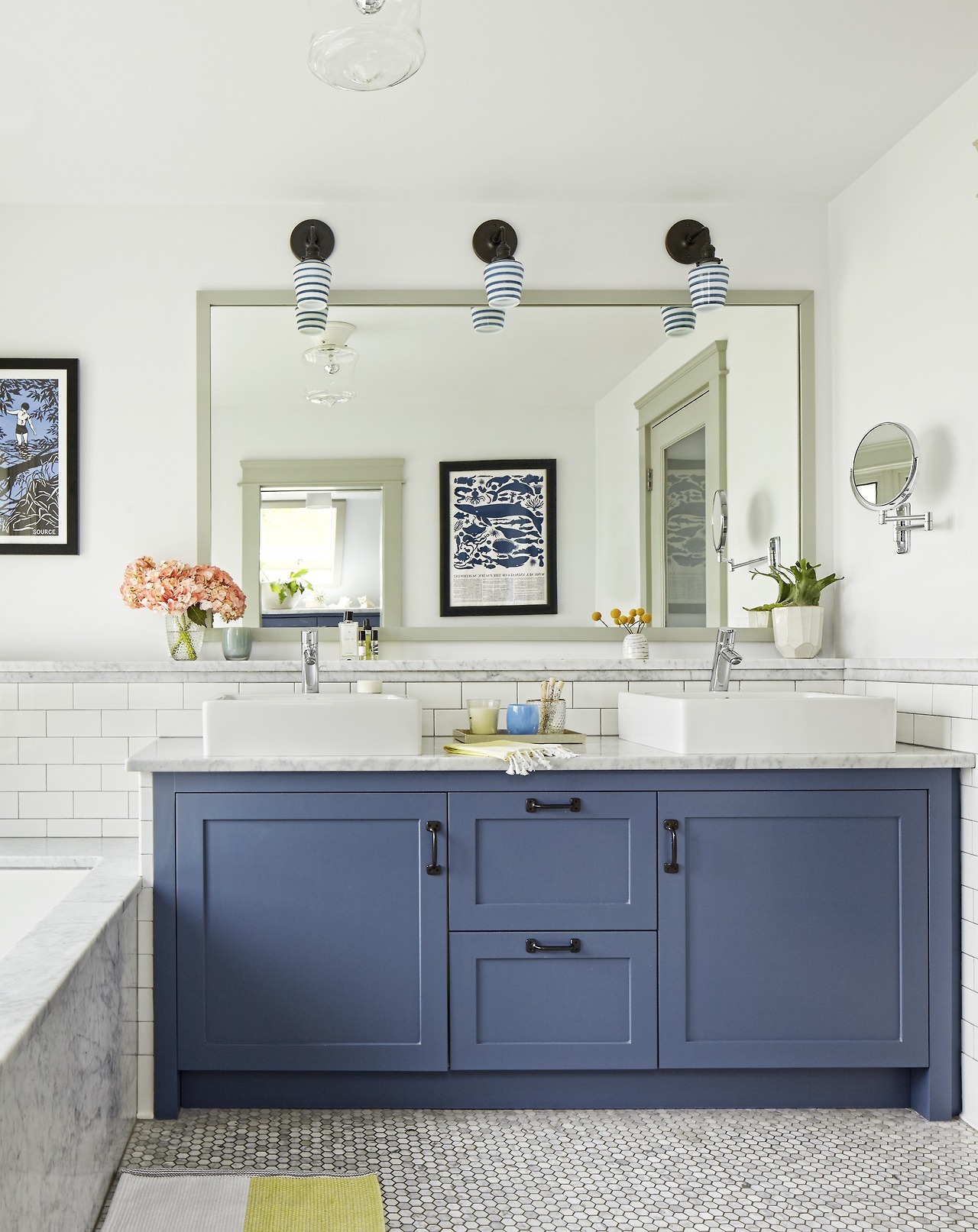 This Old House — Bath Design: All in the Family Fresh finishes and...