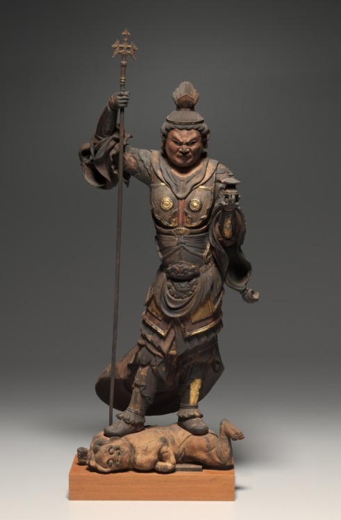 cma-japanese-art: Guardian King of the North (Bishamonten), Kamakura Period (1185-1333), Cleveland M