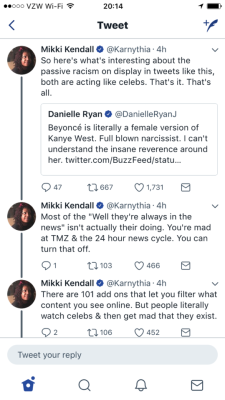 A thread in response to white women’s ugliness about Beyonce’s photo with her twins.