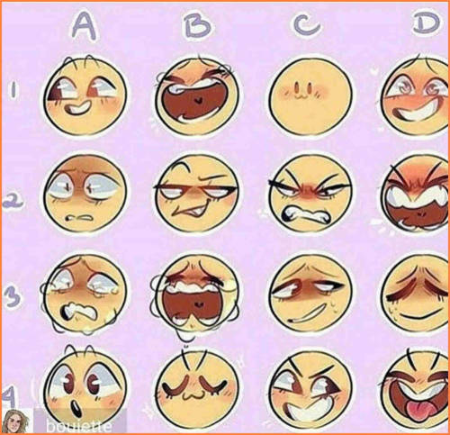 face chart 1