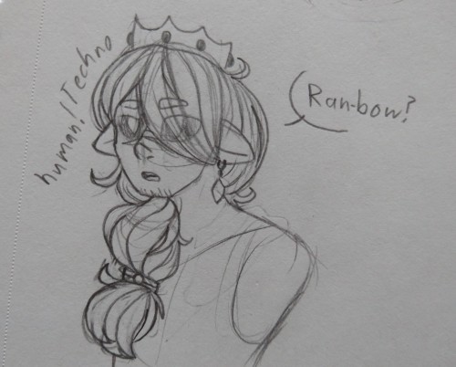 Human!Technoblade Doodle :)