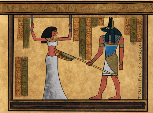 Tickletober - Day 8 ~ Ancient Egypt ~ Find the tickletober challenge here. Can’t wait to see t