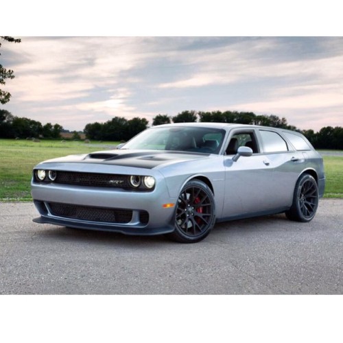 wagonation:  “Dodge Challenger Hellcat Wagon– love it or leave it?instagram.com  Love it.