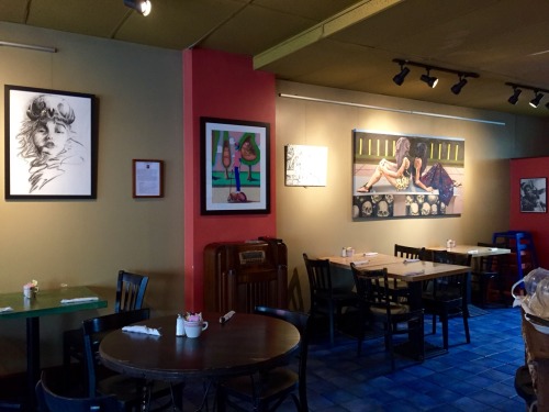 I'm The Featured Artist At Anna's Oven Restaurant, Off Of 39th Street! My Work Will Be Up For The Next