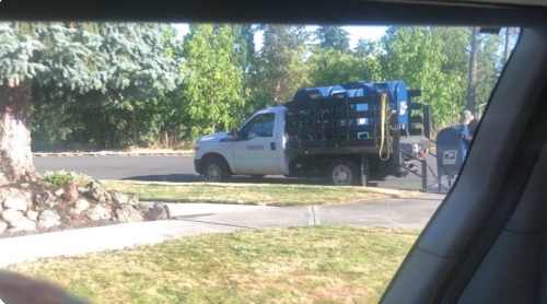 macrolit:These are MAILBOXES being removed by flatbed trucks all around the country! This is happeni