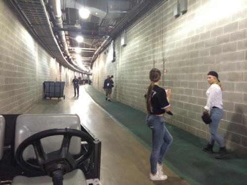 McKayla at White Sox game tonight in Chicago.Credit: Chicago White Sox