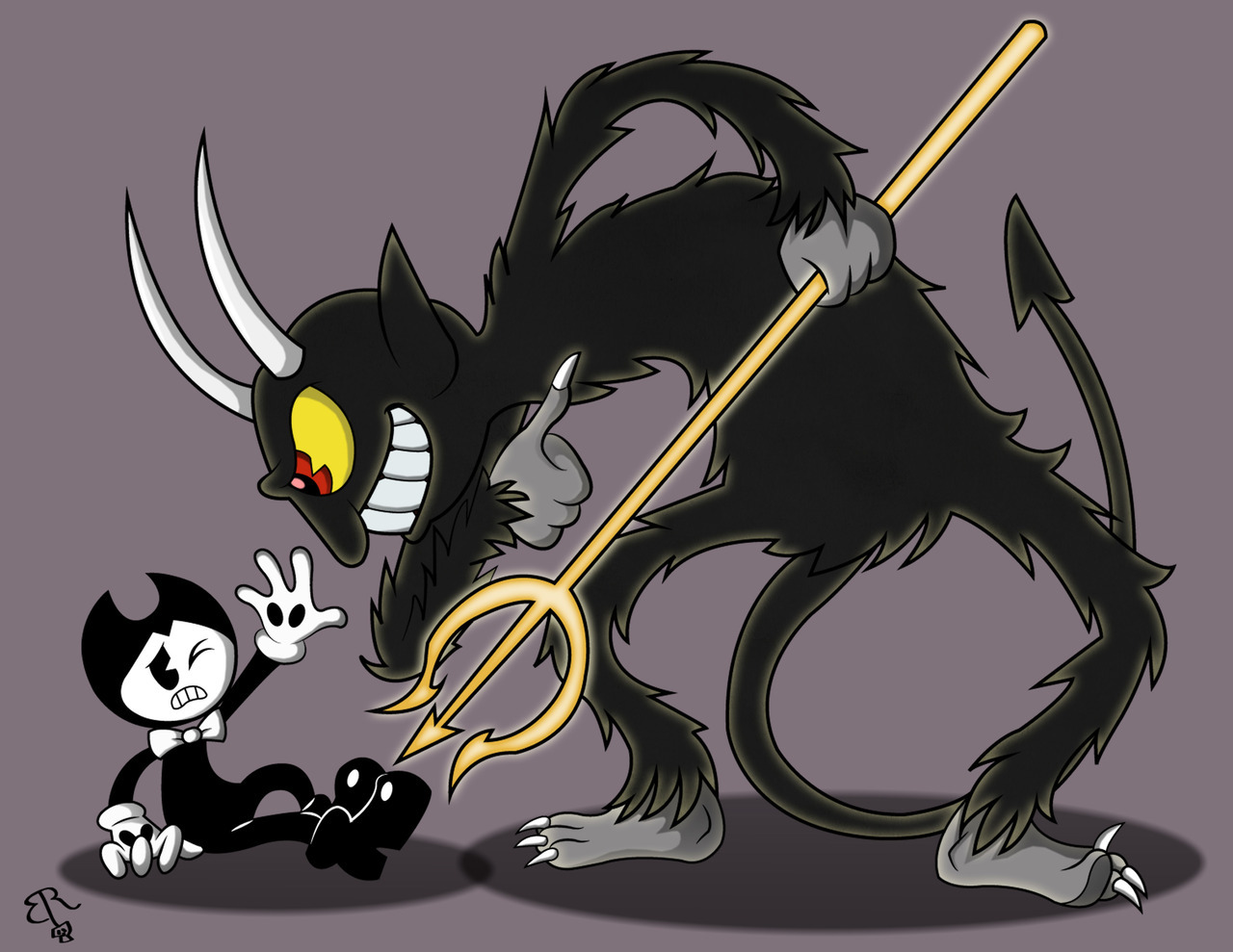 Featured image of post Cuphead Vs Bendy And The Ink Machine Evil bendy lurks the halls trying to capture the