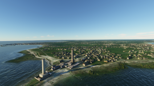 microsoft flight simulator 2020 - lighthouses of west france - le phare du cap ferret, phare de cord