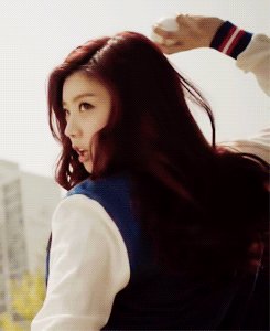 soyeon-fanboy:taeyeon: team 9 cf for kakao (sojin ver.)im looking at gif#2 a lot.  A lot.