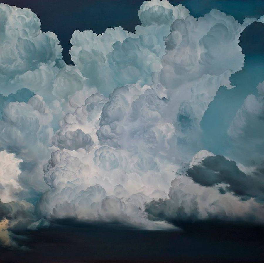 culturenlifestyle:Ethereal Cloudscapes by Ian Fisher Canadian painter Ian Fisher