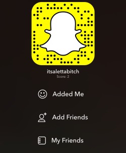 Therealalettaoceanxxx:  So I’m Finally On Snapchat Guys! Follow Me At  Itsalettabitch