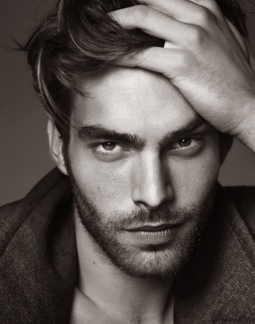 Spanish model and actor Jon Kartajarena by Nico.
