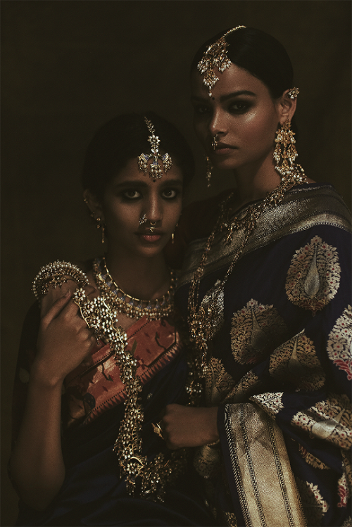 THE PALACE OF GOLD by Amrapali JewelsPhotography: Omkar ChitnisModels: Manvitha Mallela, Namrata Tri