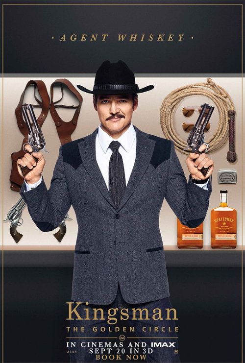 kingsman-network:New promotional character posters for Kingsman: The Golden Circle. 