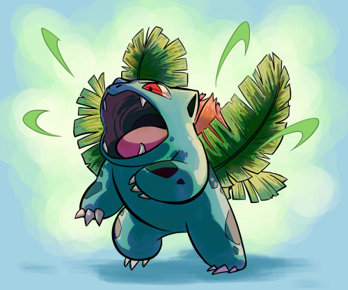 And that’s one evolutionary line down.  It’s been a good response so far.  Thank you. <3Bulbasaur